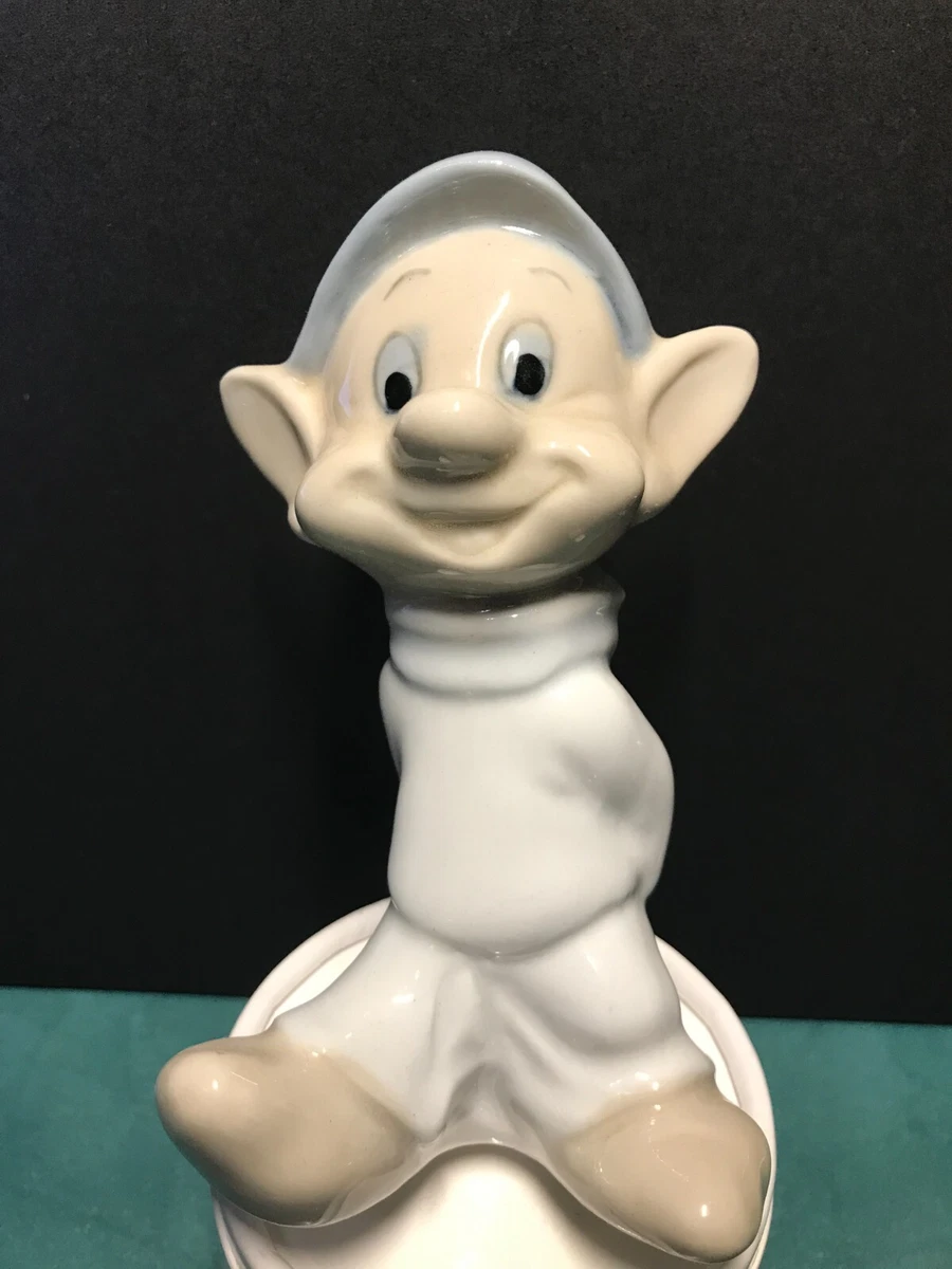DOPEY aus SCHNEEWITTCHEN DISNEY PORZELLAN FIGUR aus der SAMMLUNG #442 RETRO RAR
