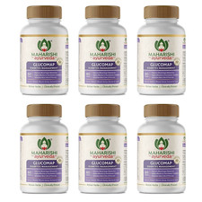 Maharishi Ayurveda Glucomap 60 Tablets each Pack of 6 