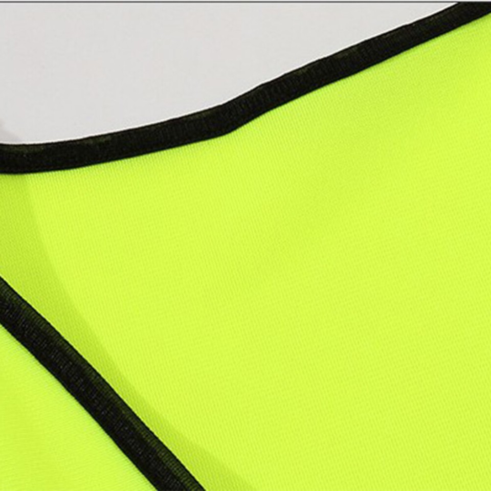 Fluorescent Green Safety Vest Traffic Reflective eBay