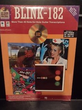 Blink 182 Sheet Music CD ROM Note For Note Transcriptions Sealed 