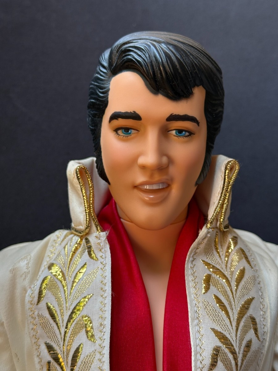 SUPER GOLD ELVIS #1 Limited Edition 21 Vinyl World Doll 1984