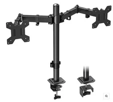 MOUNTUP Full Motion Dual Monitor Desk Mount for 17''-32'' Monitors MU0002