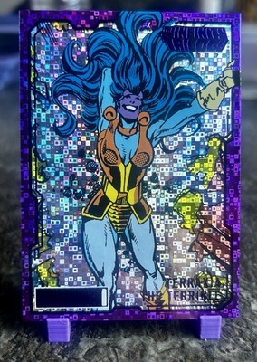 2024 Marvel Allegiance Infinity Trilogy TERRAXIA THE TERRIBLE /99 Purple Box