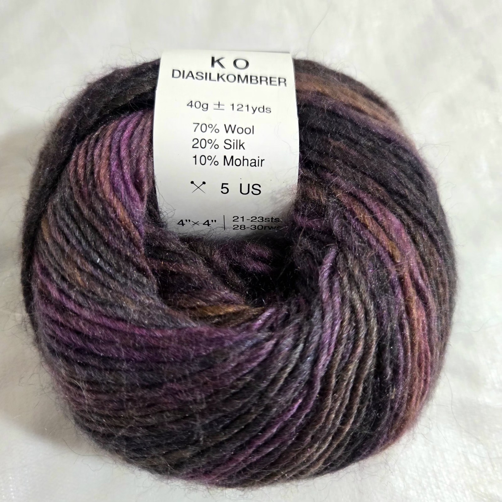 RARE VINTAGE Diakeito Diasilkombrer Yarn Lot Of 2 506 509 Wool Silk Mohair Japan