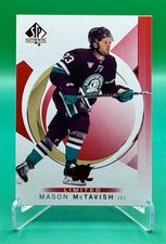2024-25 Upper Deck SP Authentic Hockey Mason McTavish Limited Red