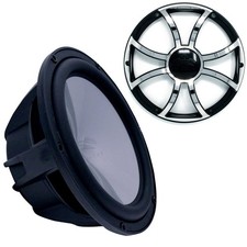 Wet Sounds REVO12HPS4-B Revo 12" Sub Grill Black Sub Black Grill Steel Inserts