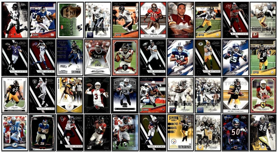 Lote mixto de 99 tarjetas deportivas de fútbol americano 1978-2018 San Francisco 49ers Foto 2 de 3