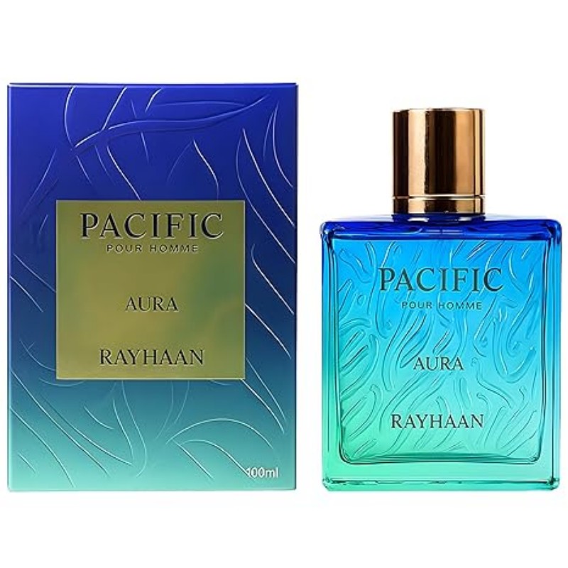 Rayhaan Pacific Aura For Him Eau De Parfum 100ml Spray | eBay