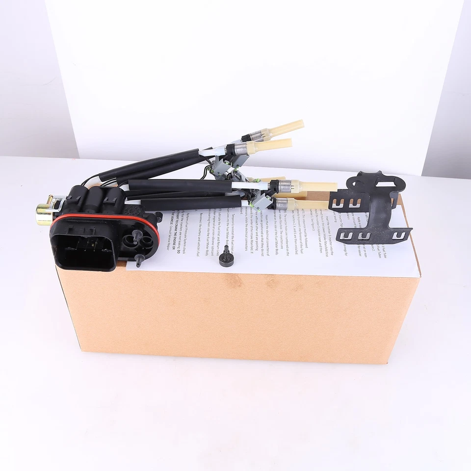 Inyector Araña de Combustible Central con Soporte para Chevoret GMC Isuzu 4.3L V6 12568332 Foto 2 de 4