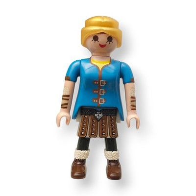 Playmobil Figur Wikinger Frau Kriegerin Schildmaid Nordland Fellstiefel