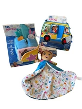 Ms. Rachel Toy Set Surprise Learning Box Huggable Activity bus Tummy Time
