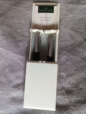 Faber-Castell Ambition Rhombus Set - Fountain Pen (M) & Ballpoint - NOS Vintage
