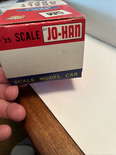 1974 Oldsmobile Cutlass Plastic Promo Model By Johan 1/25 Scale With Box Blue - Picture 15 of 16