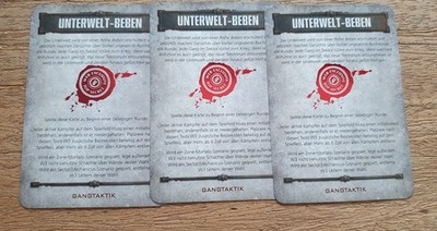 Necromunda Limitierte Underhive-Beben Karte 