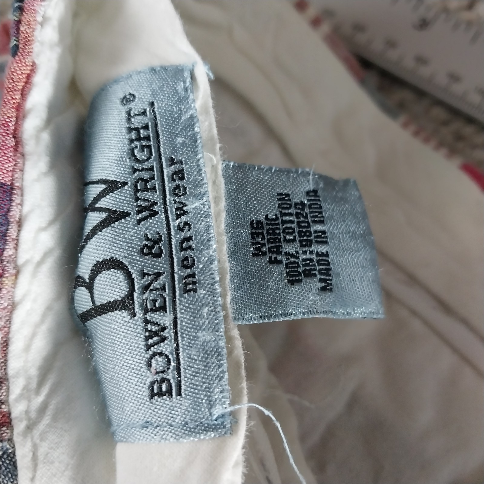 Bowen & Wright Patchwork Shorts 36w 10" Inseam - image 6