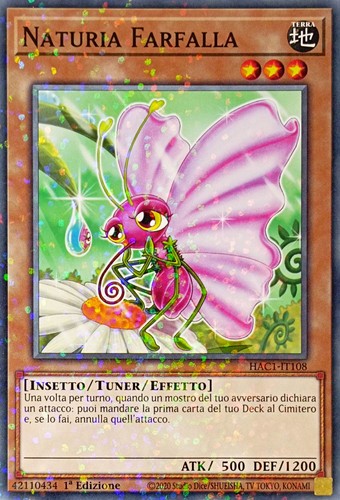 Naturia Schmetterling - Starfoil - HAC1-IT108 - Italiano - Near Mint