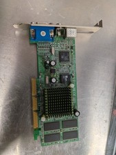 Pine NVIDIA Geforce2 Mx400 64mb AGP Video Card TV RCA SVideo Pv-t07g-dt S-video