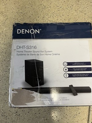 Denon DHT-S316 Soundbar & Wireless Subwoofer Set - Used
