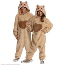 Disguise Kids' Mumu Monster Deluxe Hooded Costume Jumpsuit Sand One Size 8+