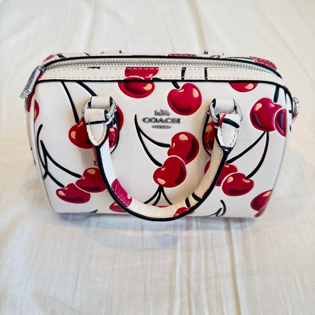 Coach Cherry Pattern Mini Shoulder Bag Crossbody,… - image 4