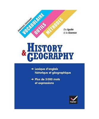 History Geography Classes européennes, Vocabulaire, outils et méthodes éd. 20