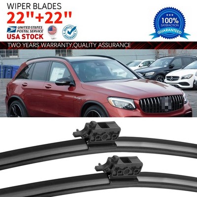 Mixed silicone boneless wiper blades with long lifespan and quietness, 22 ''+22''