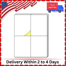 30 Sheets - Large Shipping Address Labels, Mailing Label Stickers for Packages,