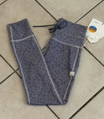 VUORI DAILY LEGGING 24  AZURE MINI SAMBA COLOR SIZE X-SMALL