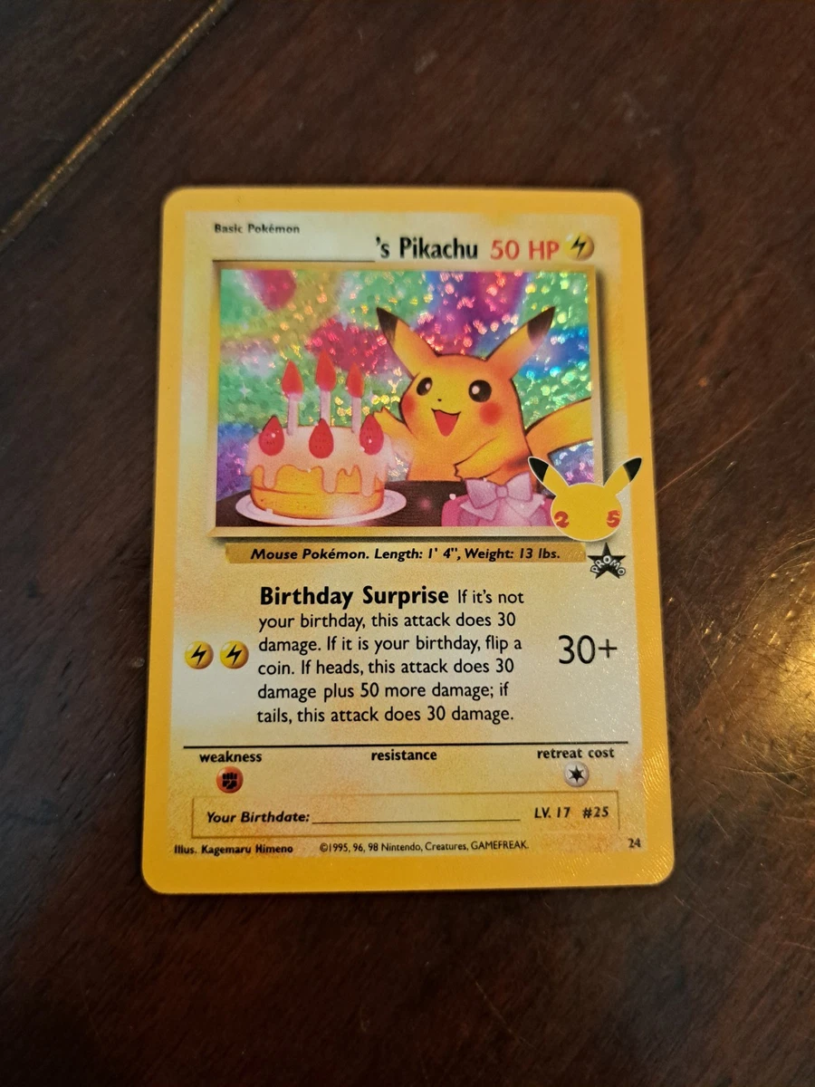 ______'s Pikachu 24/53 Celebrations: Classic Collection for sale