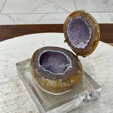 2.22LB Natural amethyst treasure pot attracts wealth, restoration and decoration