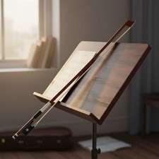 Professional Handmade 1/2 Size Brazilwood Violin Bow with Ebony Frog  Horsehair