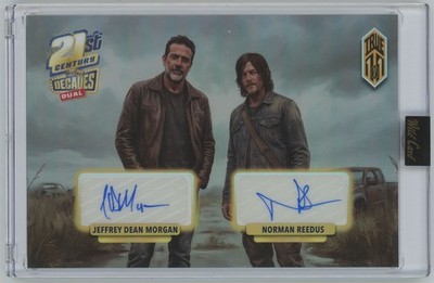 2025 Wild Card Decades Dual Auto Norman Reedus Jeff Morgan WALKINGDEAD True 1/1 