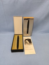 Lamy 2000 Kolbenfüller frühe Version MK Feder - 18k Goldfeder mit OVP & Prospekt