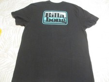 Billabong Mens Black Core Fit Graphic T-Shirt Large 100% Cotton Casual Wear