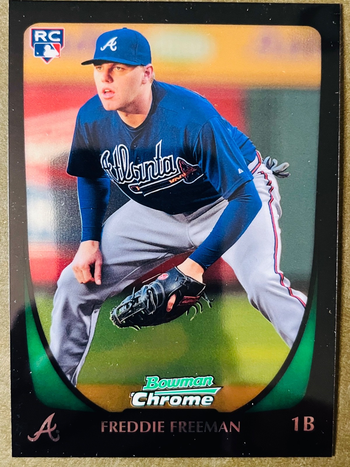 2011 Bowman Chrome Freddie Freeman RC Braves Rookie | MVP | Dodgers