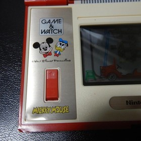 Nintendo Game & Watch DM-53 Mickey & Donald Rare Operation confirmation junk