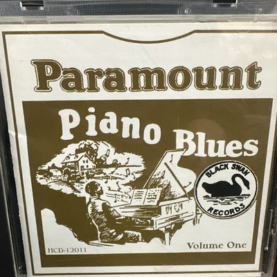 The Paramount Piano Blues 1928-1932 Volume One (CD, 1991) RARE CD!!!