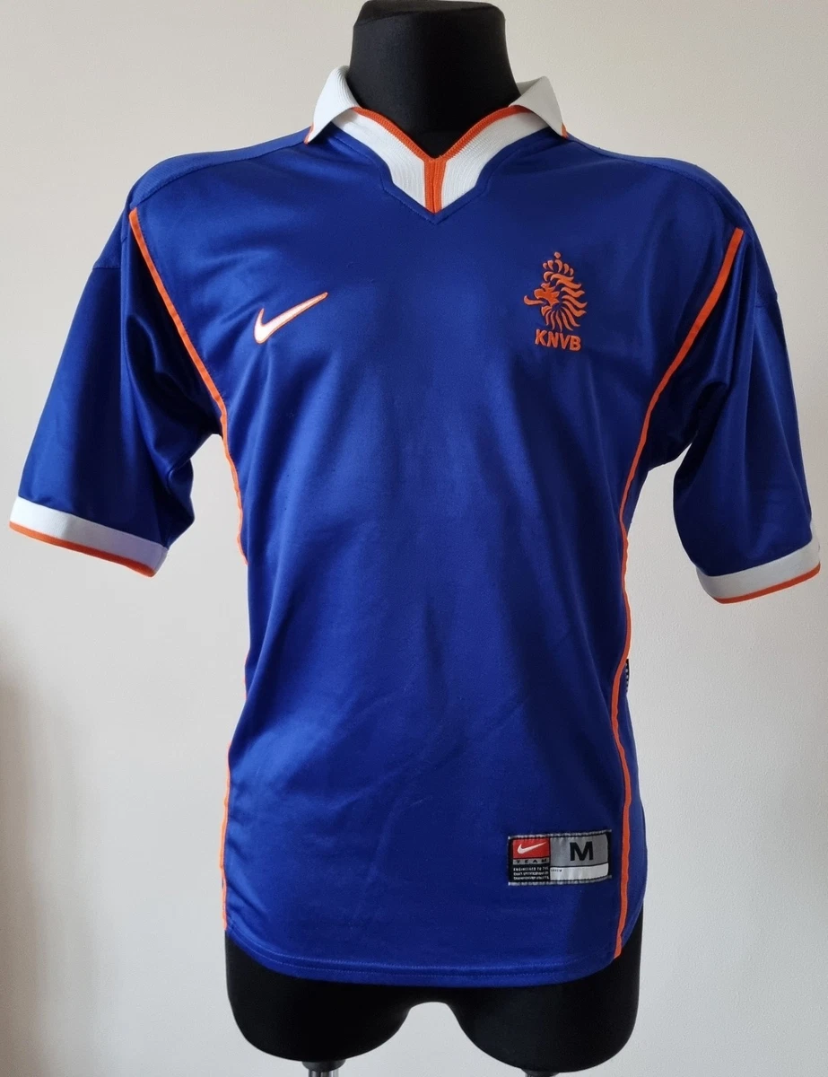 Nederlands Elftal Big Logo T-shirt Heren - Navy Blue