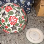 Polish Pottery Floral Ceramic Luminary — photo 2