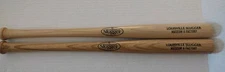 Louisville Slugger Mini Baseball Bat Lot of 2 Museum & Factory Souvenir 18"