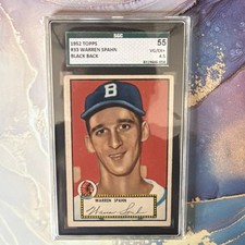 1952 Topps Baseball Cards 25