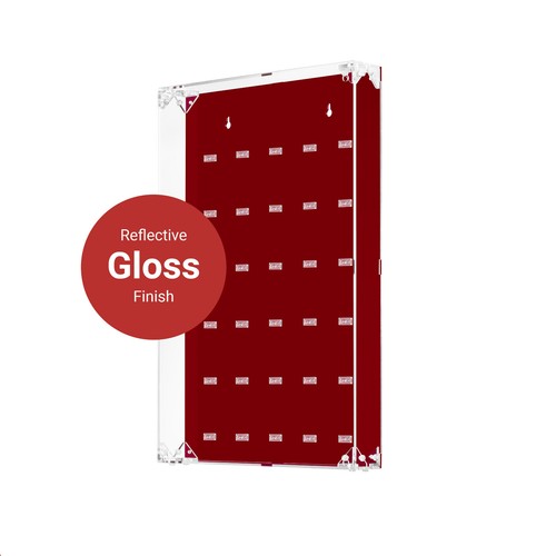 LEGO Minifigur Wandvitrine - 20 FARBEN - PASSEND FÜR 30 MINIFIGUREN - Bild 8 von 24