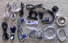 Cables de conexión externos para computadoras de escritorio para reparaciones o construcciones - tal cual