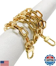 Box Purse Chain Crossbody Shoulder Strap (9mm) Replacement - (48" / 120cm)