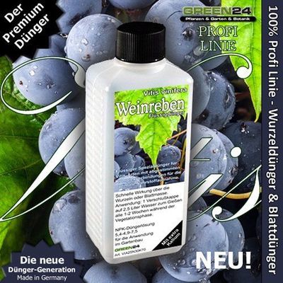 Weinreben-Dnger HIGH-TECH Vitis NPK fr Pflanzen in Beet und Kbel -  Weinstock | eBay.de
