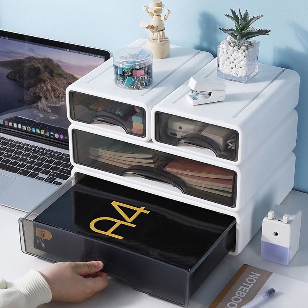 Storage Drawers Desk Organizer Box Stationery Drawer Storage Box Desk