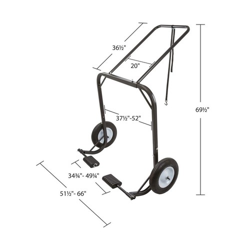 Black Ice SNO1509 Snowmobile Dolly Cart, Hoist and Lift eBay