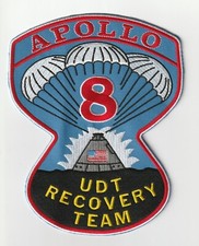 Apollo 8 US Navy UDT recovery team NASA space patch