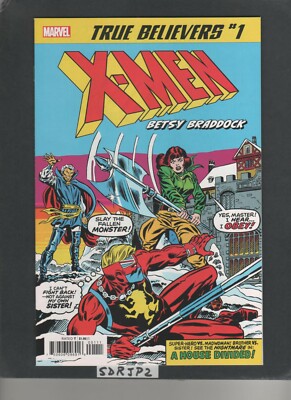 TRUE BELIEVERS CAPTAIN BRITAIN #8-10 NM UNREAD KEY 1st BETSY BRADDOCK (Psylocke)