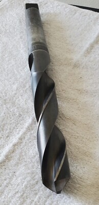 1-21/64'' Cel-Forge Twist Drill Bit Morse Taper #4 Shank 2 Flute 13-1/8'' Long HS
